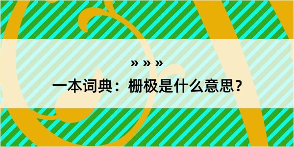 一本词典：栅极是什么意思？